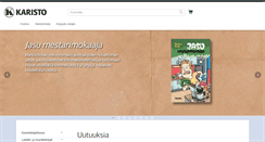 Desktop Screenshot of karisto.fi