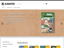 Tablet Screenshot of karisto.fi